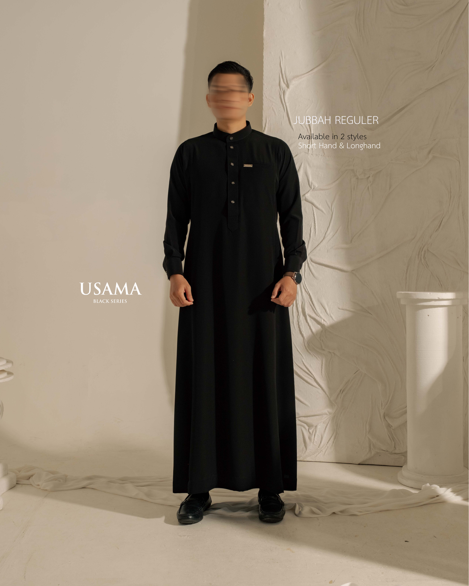 jubbah slim fit longhand